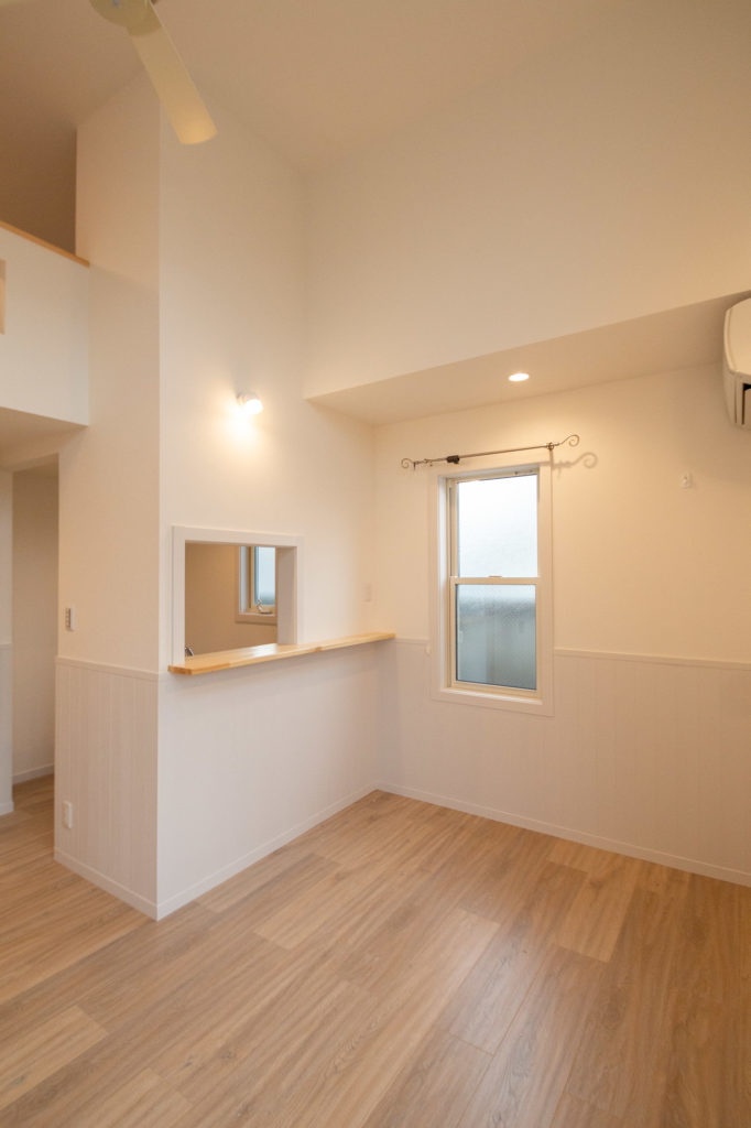 開放的な住空間をロフトが演出。